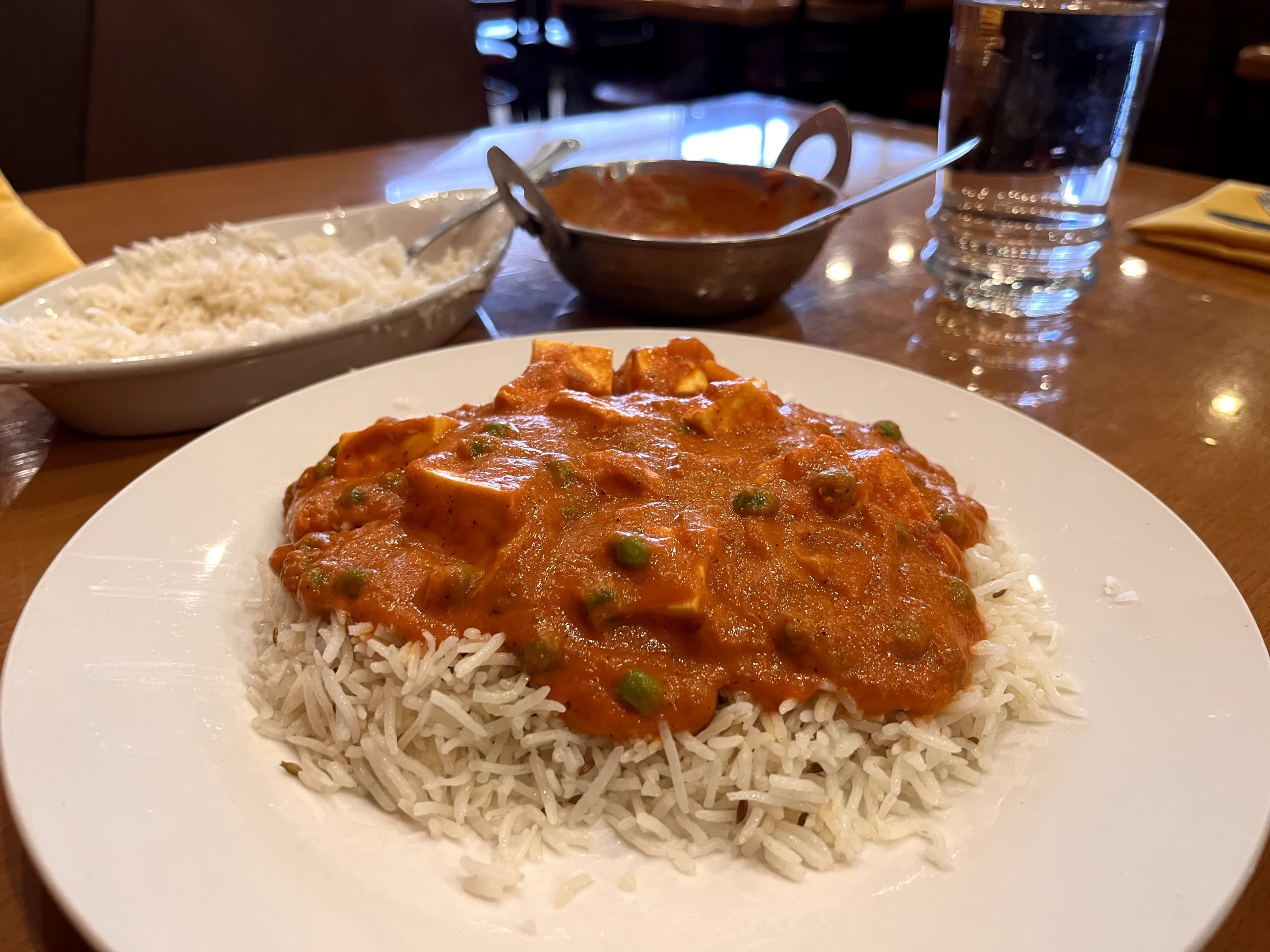 house-of-punjab-grand-forks Vegetarian dish at House of Punjab in Grand Forks