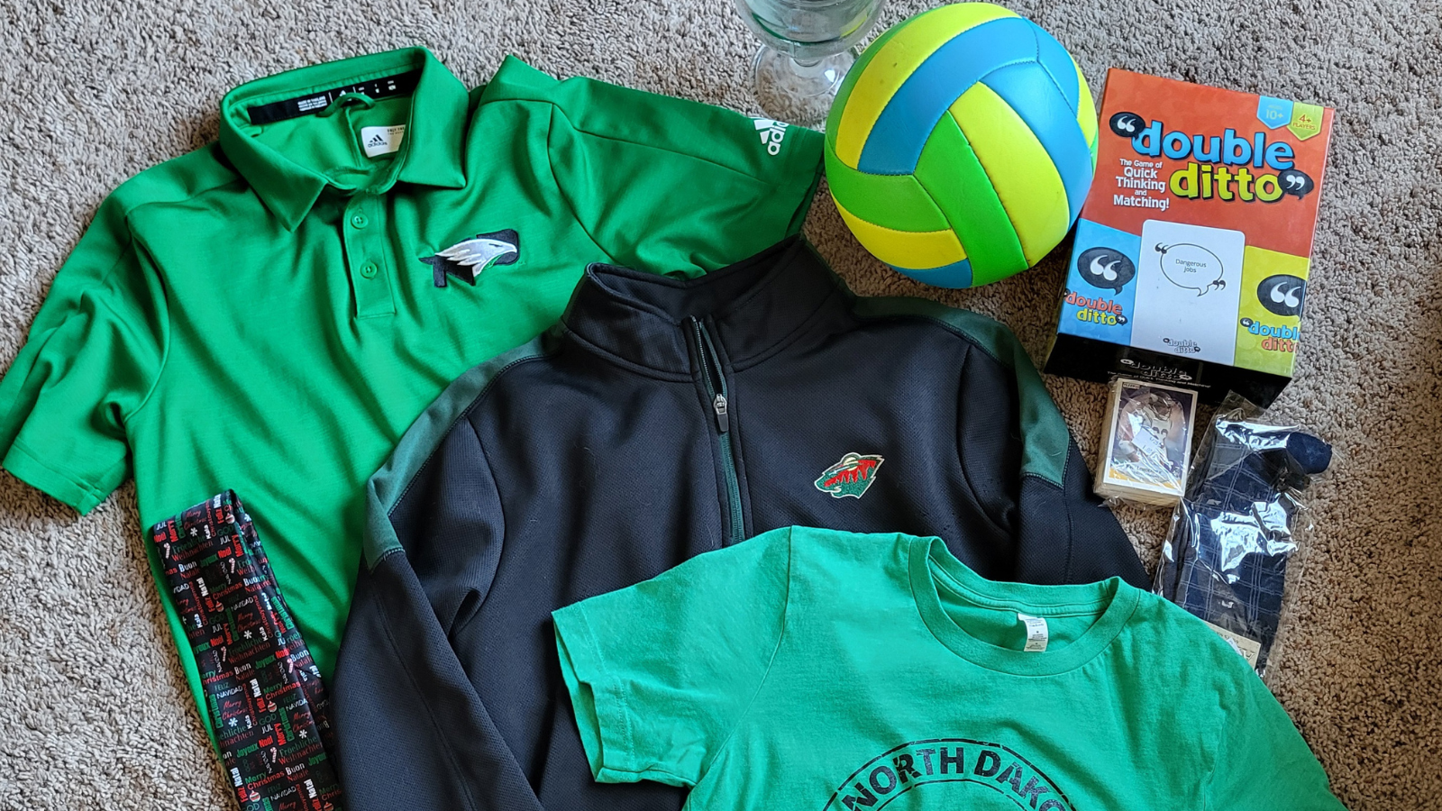 Dave's thrift haul from the day!
