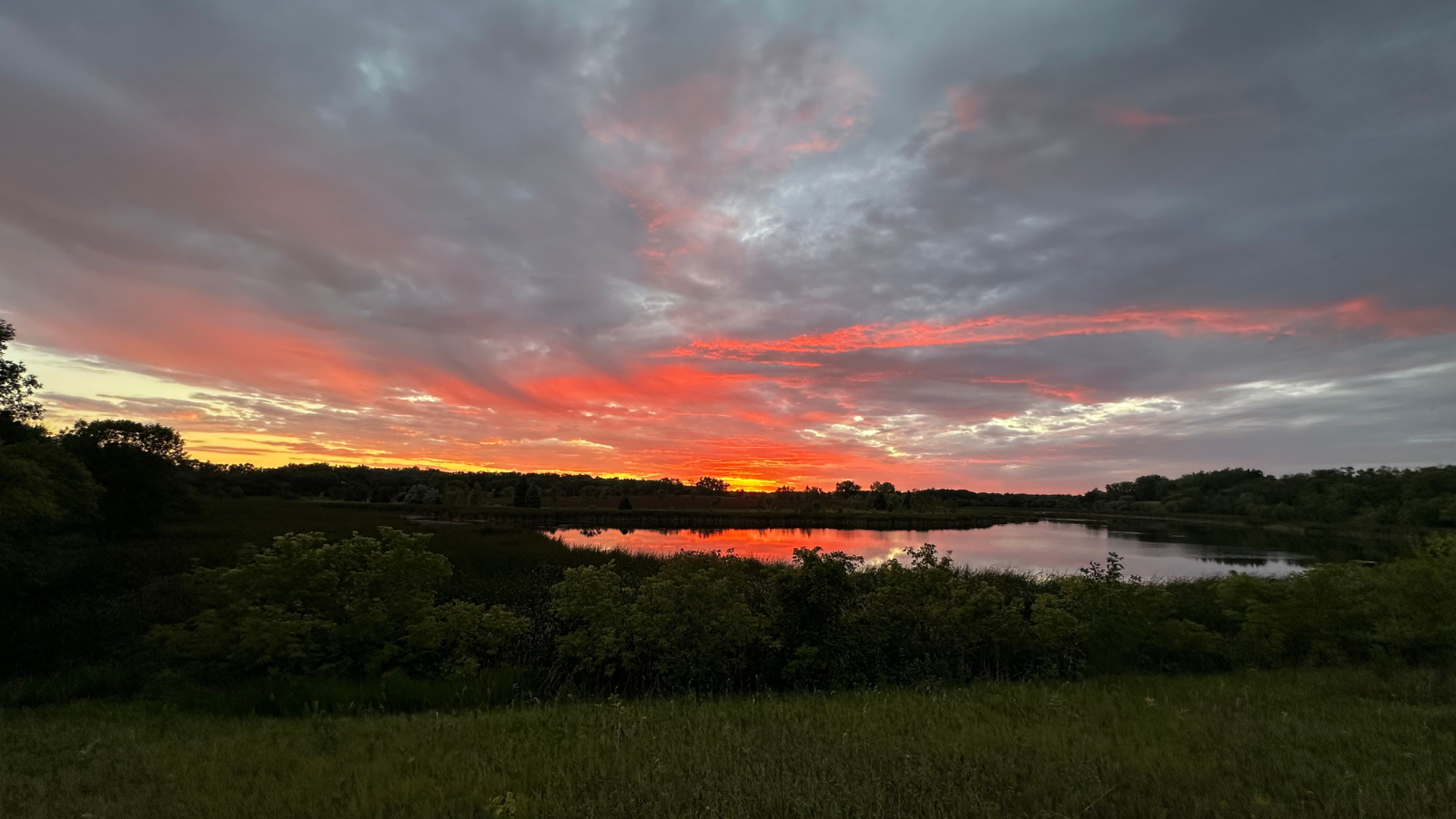 Sunset Photo outside Grand Forks