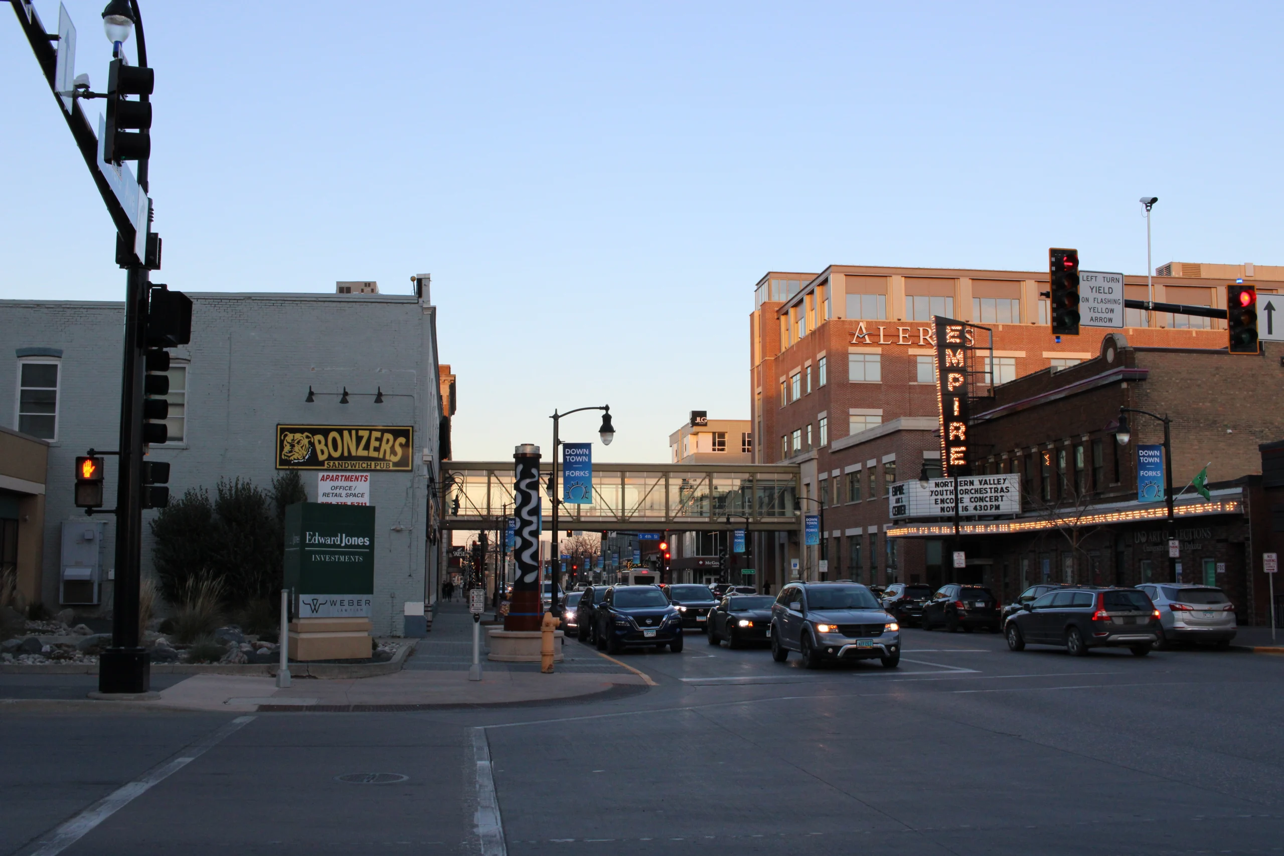 Downtown Walking Downtown picture of one of the main intersections to walk through