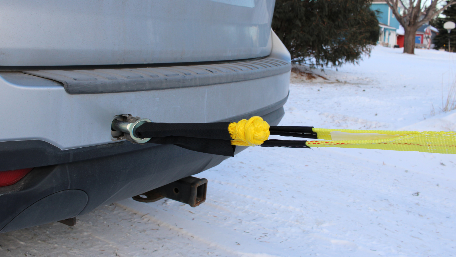 Tow Latch and Cables Here is a demonstration of using a tow latch and cables in case your car is immobile!