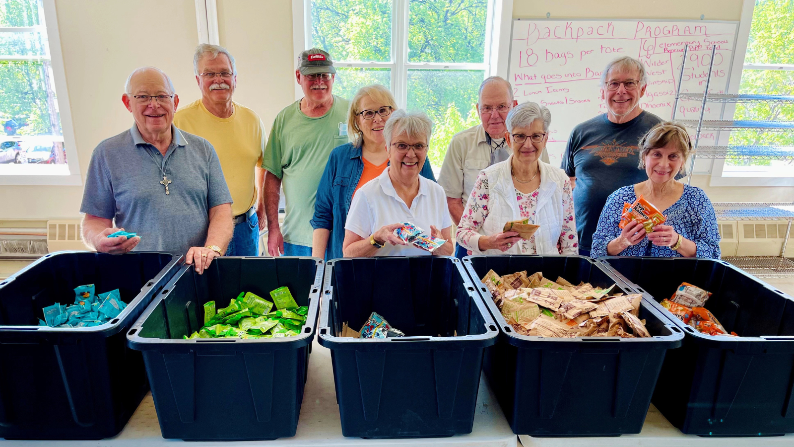 Volunteer Group Donation Sorting