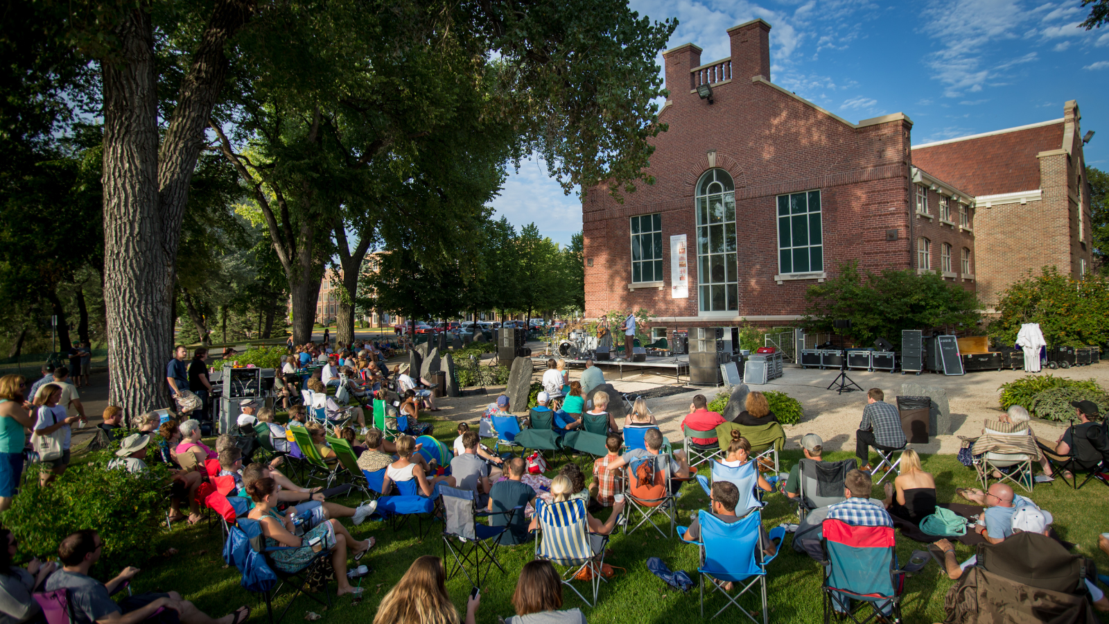 Outdoor Summer Concerts Outdoor concert on UND campus in the spring and summertime!