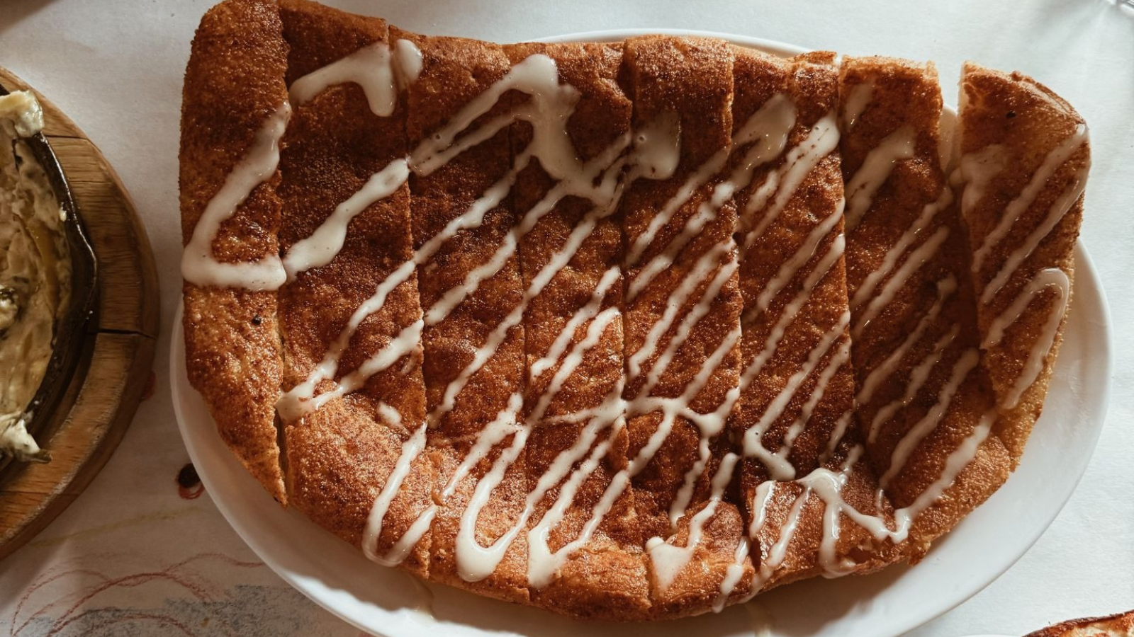 Rhombus Dessert Pizza Rhombus Guys dessert pizza close up!