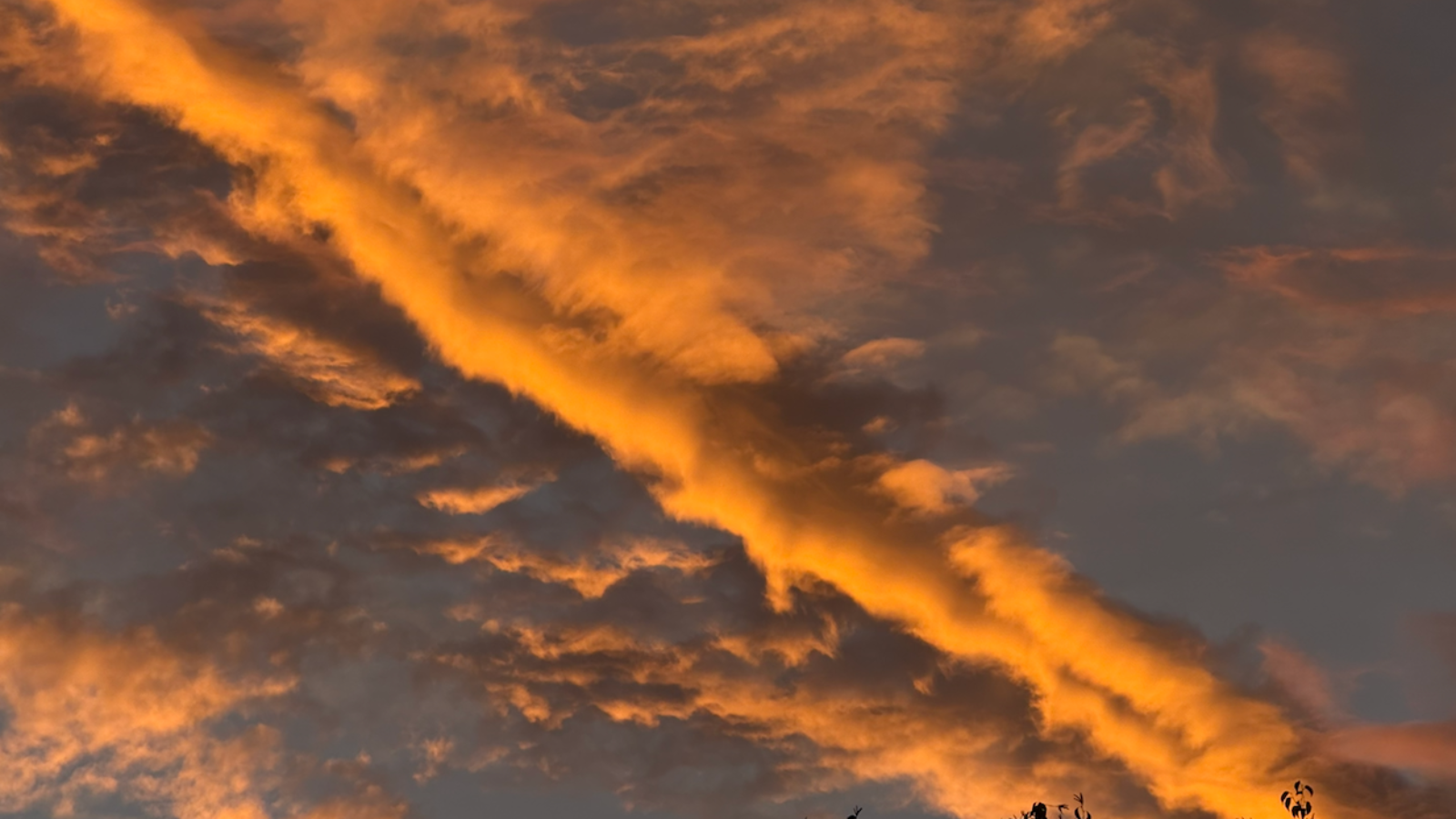 Grand Forks sky during sunset Grand Forks sky during sunset